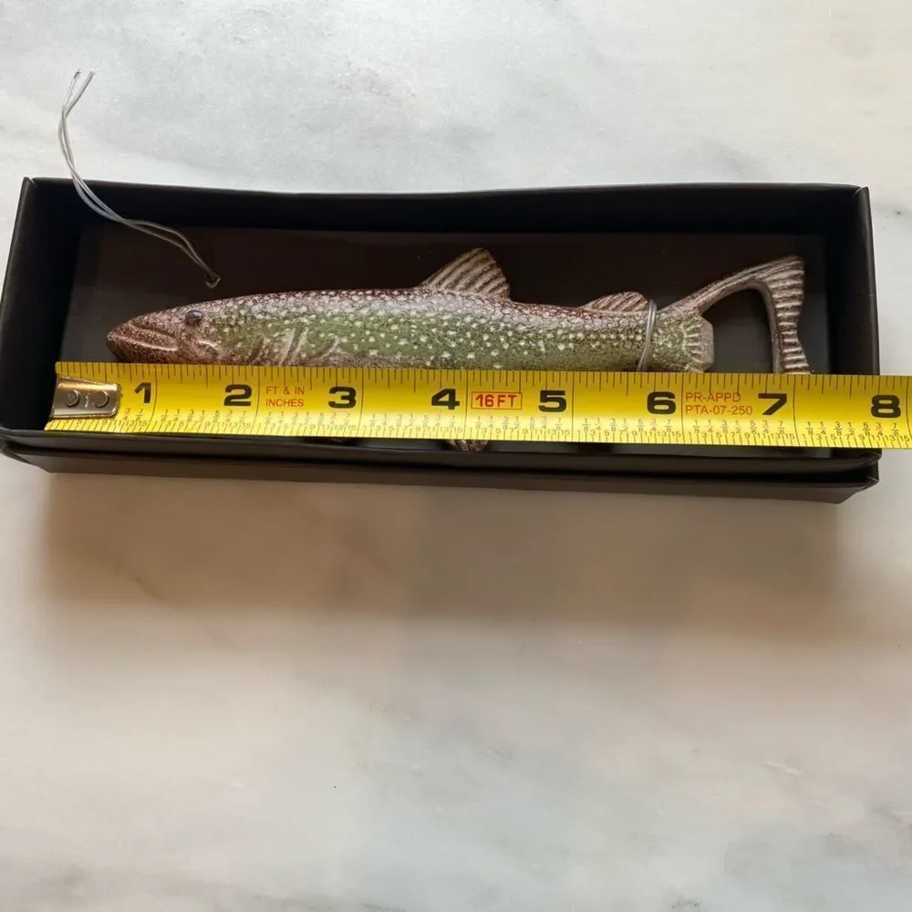 Metal Rainbow Trout Bottle Opener NIB